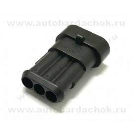 AMP 282105 разъем 3-х контактный